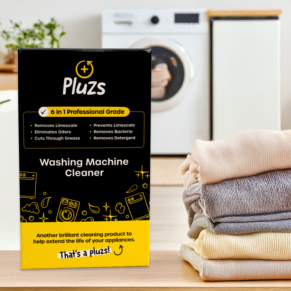 Pluzs Washing Machine Cleaner